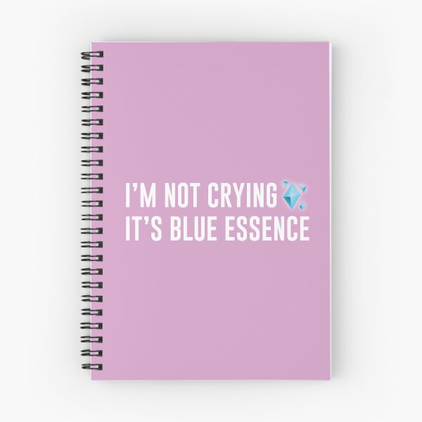 Item preview, I'm Not Crying It's Blue Essence (Pink BG) designed and sold by FilipeFerreira.
