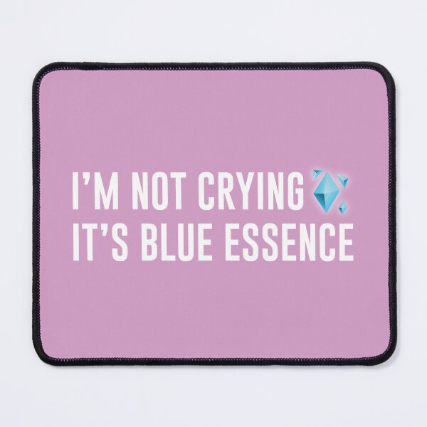 Item preview, I'm Not Crying It's Blue Essence (Pink BG) designed and sold by FilipeFerreira.