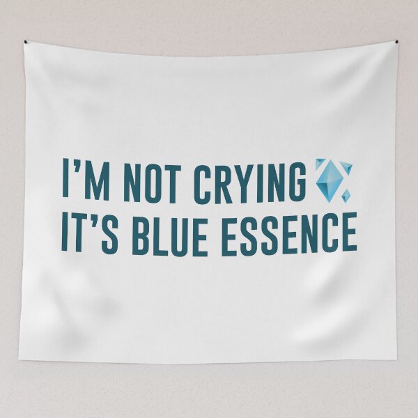 Item preview, I'm Not Crying It's Blue Essence (Dark Blue) designed and sold by FilipeFerreira.