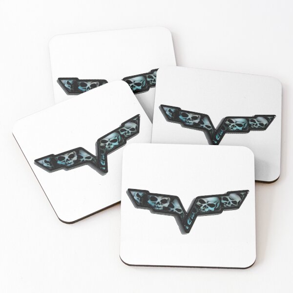 Item preview, Skull Vette  designed and sold by DeezFunThingz.