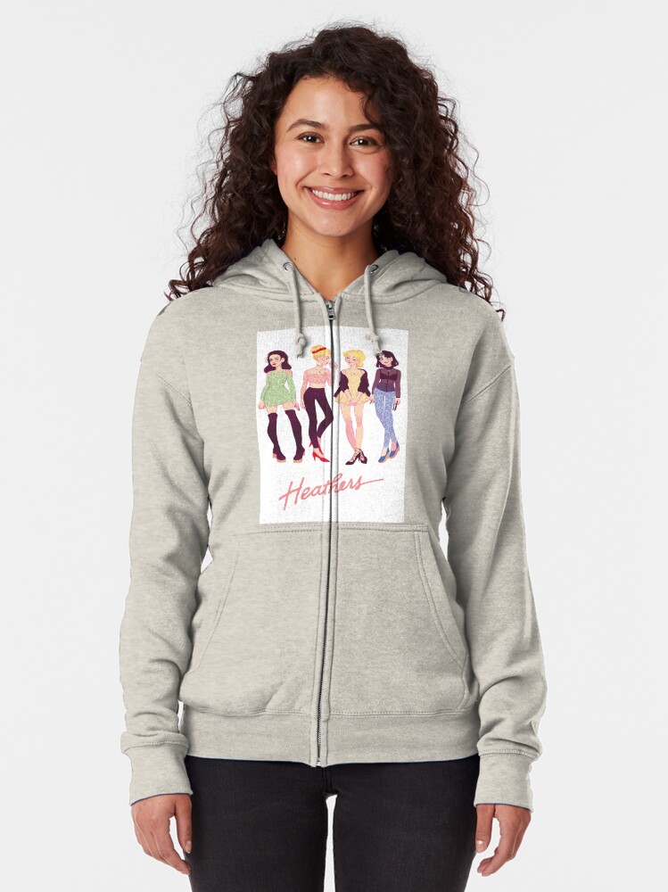 Download "whats your damage, heather?" Zipped Hoodie by ...