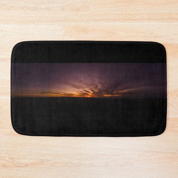 Item preview, Dark wispy clouds in a deep purple afterglow of sunset designed and sold by James-Cole.
