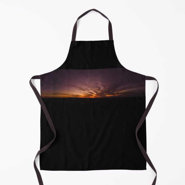 Item preview, Dark wispy clouds in a deep purple afterglow of sunset designed and sold by James-Cole.