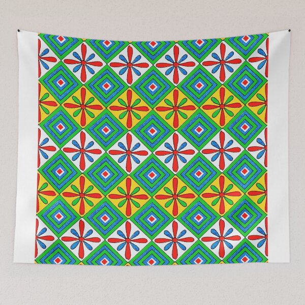 Item preview, Colorful Checkered Egyptian Patterns designed and sold by RyanCaudell.