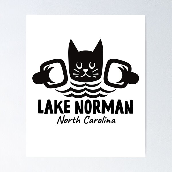 Artikelvorschau, Lake Norman NC-Katzen entworfen und verkauft von GhostyGlitter.