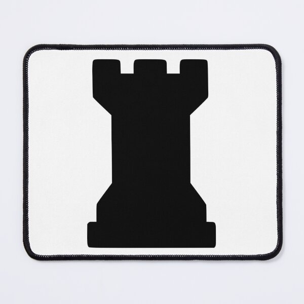 Item preview, Chess Piece Black Rook Chess Club Rook Black Chess Castle designed and sold by Minnesnowta.