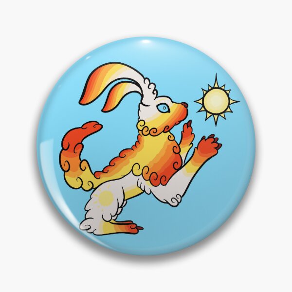 Item preview, Rabbit of Day Deity designed and sold by PandasInSpirits.