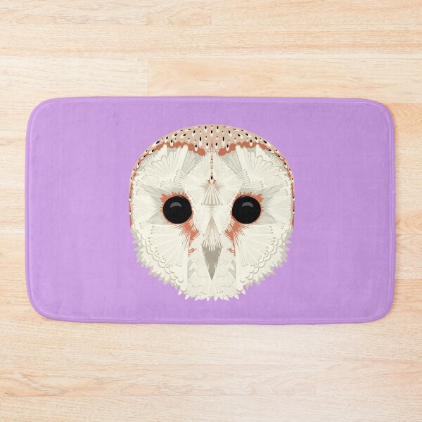 Item preview, Barn Owl - Purple designed and sold by Elisa Yinh Creative.