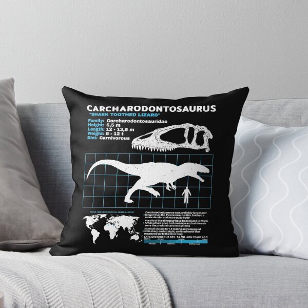 Item preview, Carcharodontosaurus datasheet designed and sold by NicGrayGraphic.