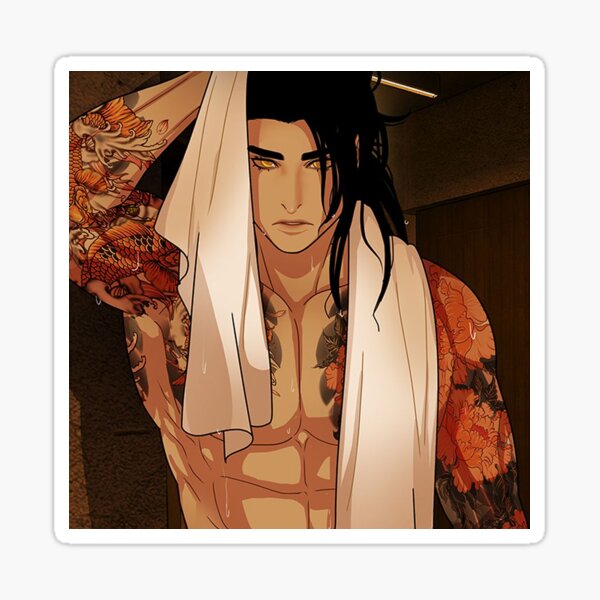 "EP 89 Tora & That Towel" Sticker for Sale by lilydusk Redbubble