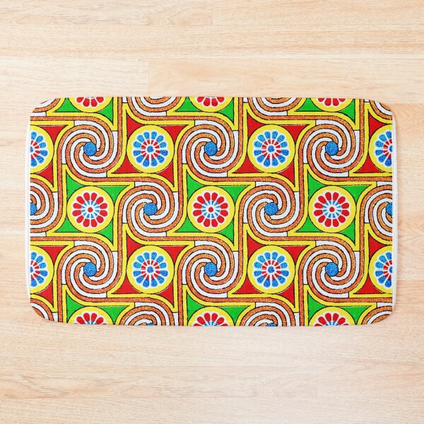 Item preview, Blue and Red Flowers Egyptian Patterns designed and sold by RyanCaudell.