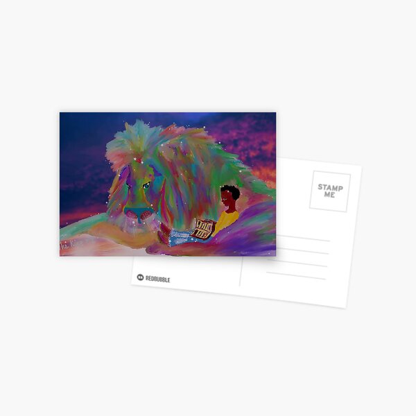 King Jesus print Postcard