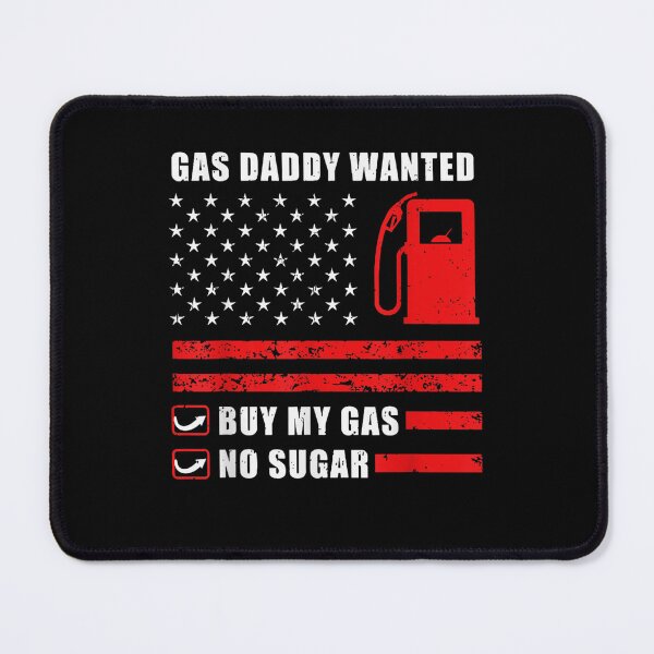 Item preview, Gas Daddy Wanted Gas Price Funny Active USA Flag Vintage designed and sold by RahmaniArt.