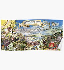 eat a peach Poster