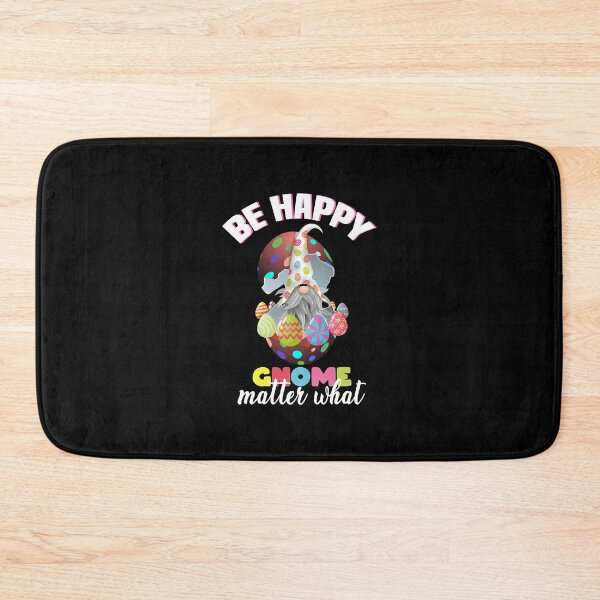 Item preview, be happy gnome matter what, easter gnome, easter eggs, happy easter gnome designed and sold by simolamiris.