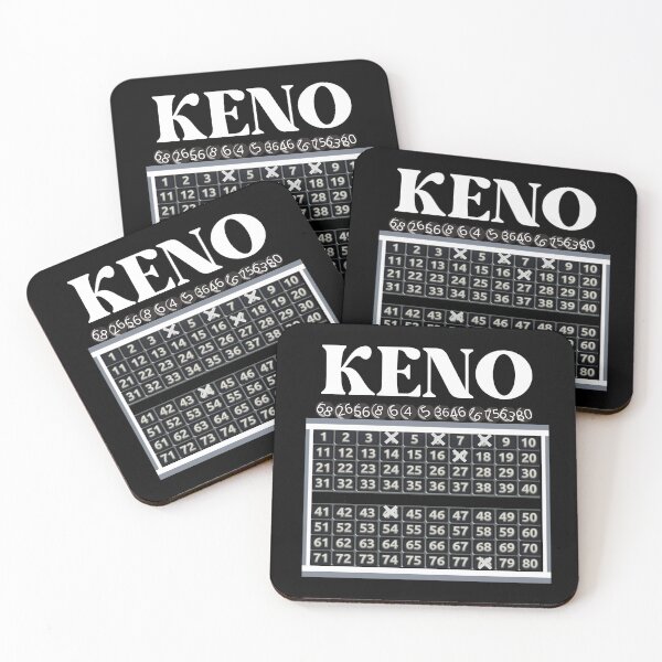 Item preview, Keno Casino Gambling designed and sold by SloganExpress.