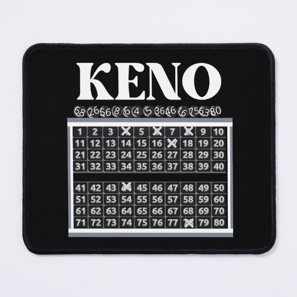 Item preview, Keno Casino Gambling designed and sold by SloganExpress.