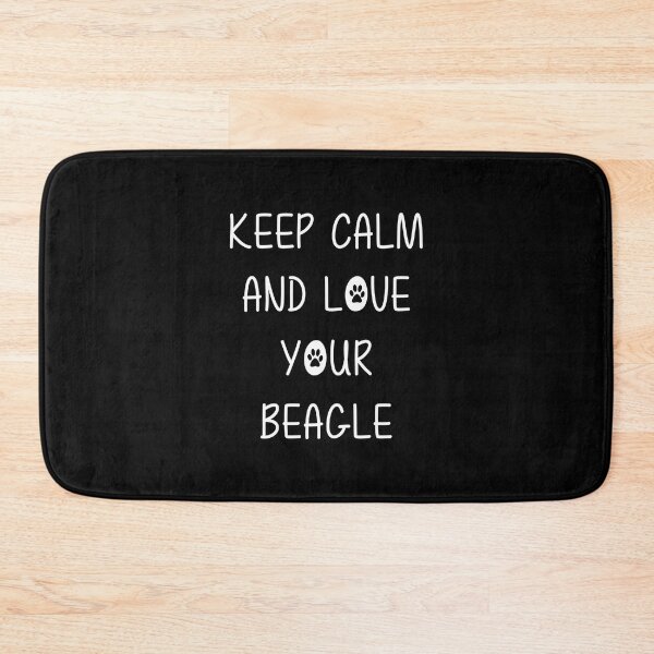 Item preview, Keep Calm And Love Your Beagle designed and sold by Animal Paw Designs.