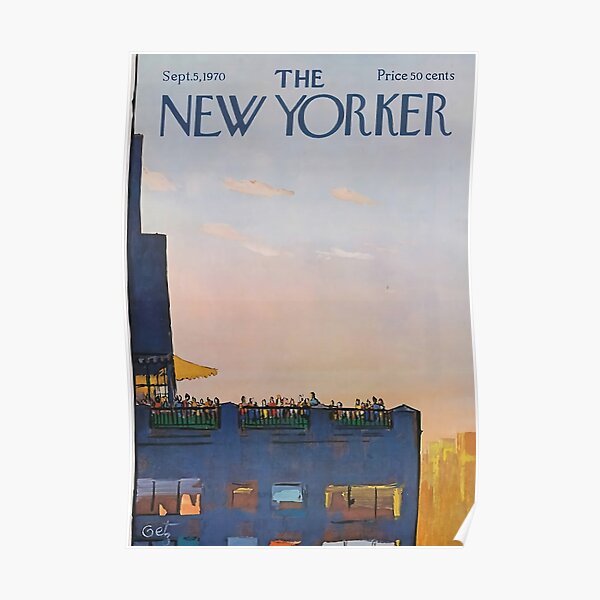 Der New Yorker 1970 Poster