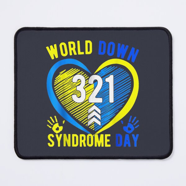 Item preview, Blue Yellow Heart 21 World Down Syndrome Awareness Day 2022 designed and sold by FanknaHanmoi.