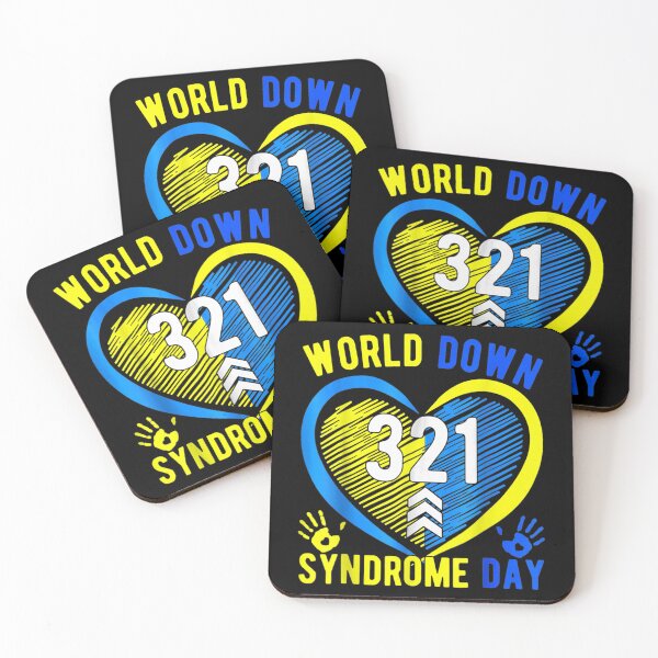 Item preview, Blue Yellow Heart 21 World Down Syndrome Awareness Day 2022 designed and sold by FanknaHanmoi.