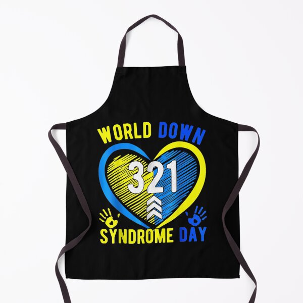Item preview, Blue Yellow Heart 21 World Down Syndrome Awareness Day 2022 designed and sold by FanknaHanmoi.