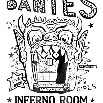 Beetlejuice Dante’s Inferno 8x11 art print