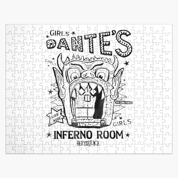 Beetlejuice Cross Stitch Pattern Dante's Inferno Room 