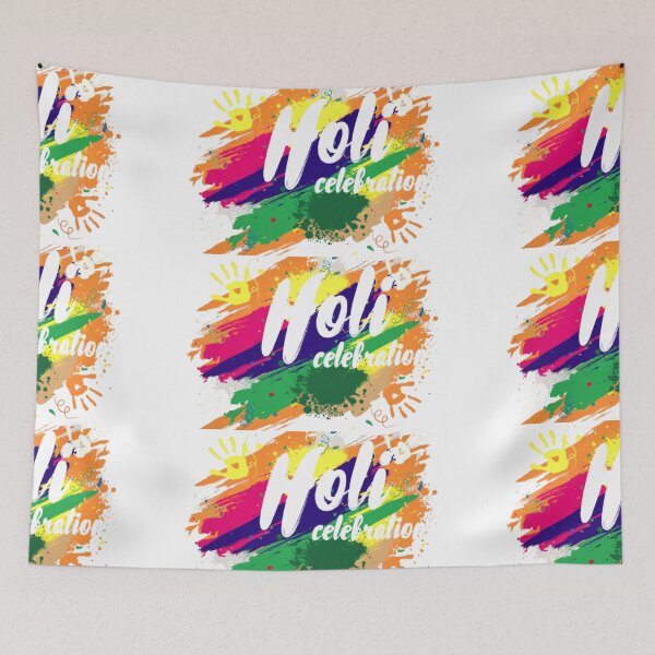 Item preview, Celebrating Holi color the world  designed and sold by Mr7Williams.