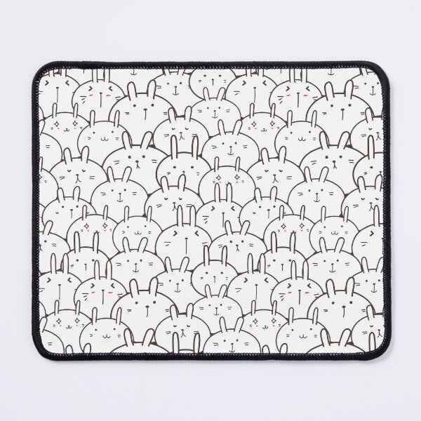 Item preview, Bunny Rabbits - Black & White designed and sold by PeachyLitchi.