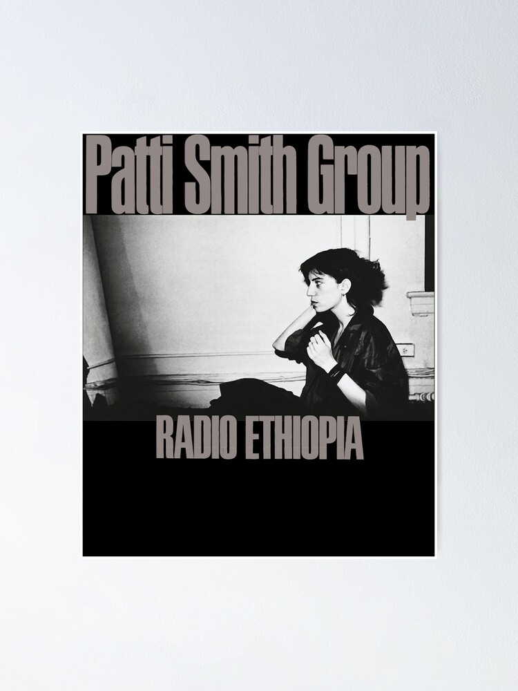 Vintage Photography Patti Smith Radio Ethiopia Awesome