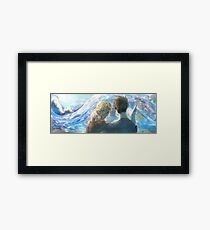 Trying to impress Framed Print