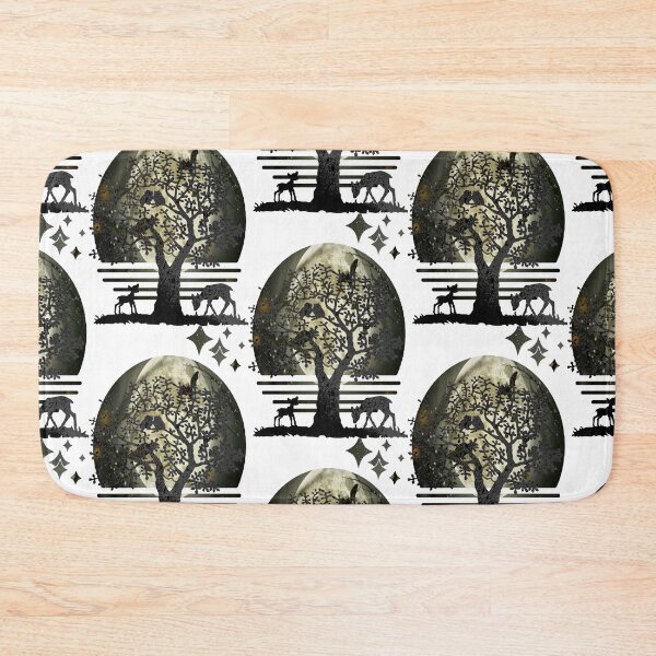 Item preview, Nuff Respect, Animals, Trees, Birds, Moon, Night designed and sold by Arab Fashion.
