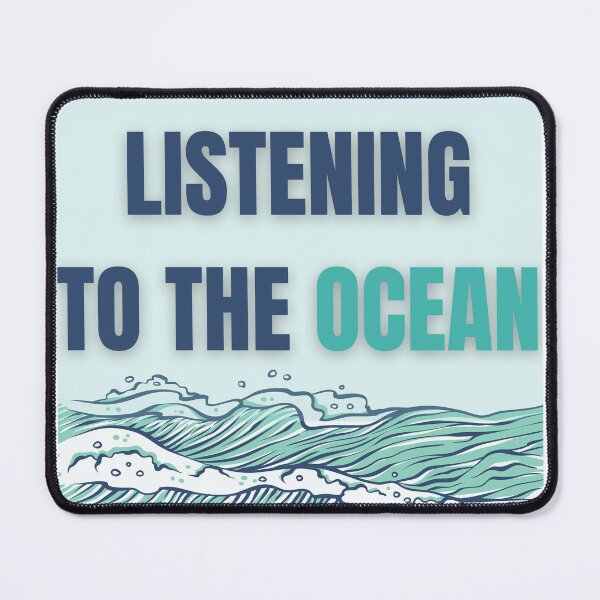 Item preview, LISTENING TO THE OCEAN WAVES designed and sold by Magicalair.