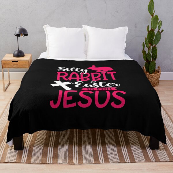 Item preview, Silly Rabbit Easter is For Jesus for Kids Men Women  designed and sold by Humber19912.