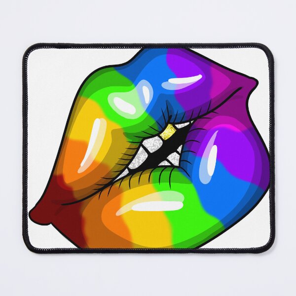 Item preview, Rainbow Kiss designed and sold by Kimberly Temple.