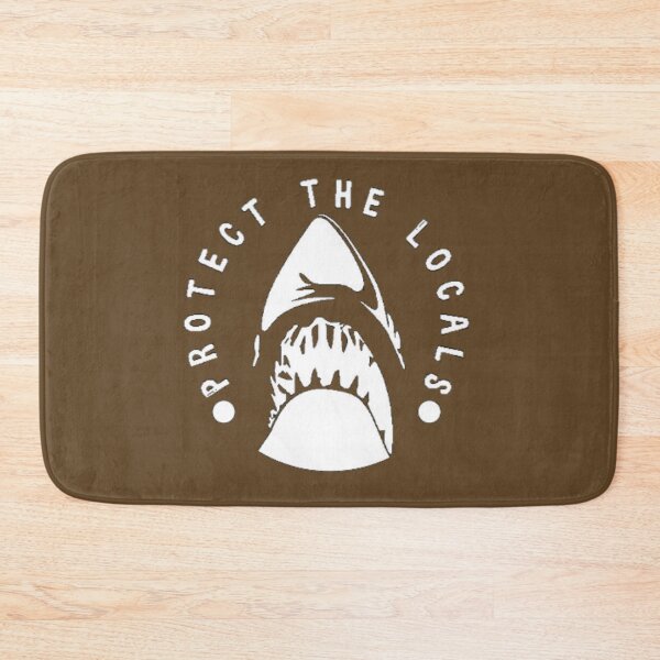 Item preview, Protect the Locals: Sharks (White Print) designed and sold by biceptual.