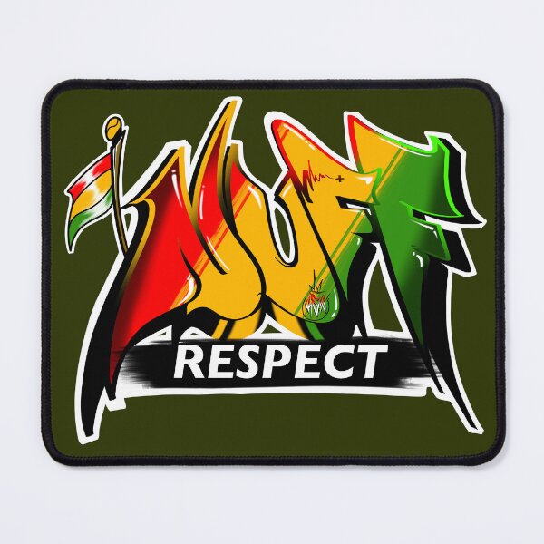 Item preview, NUFF RESPECT Graffiti style/Jamaica designed and sold by CallmeKenrock.