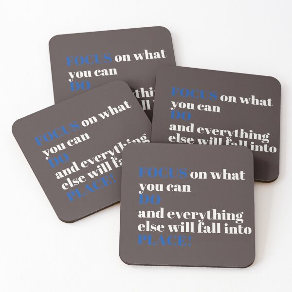 Item preview, Focus on what you can do and everything else will fall into place designed and sold by brittrinini4.