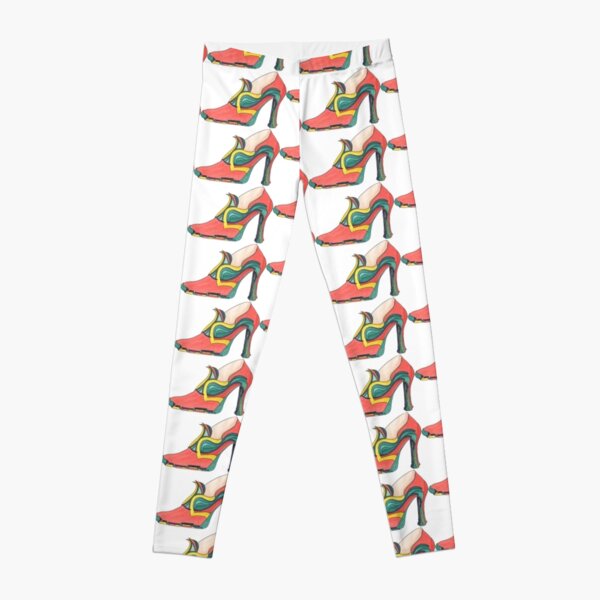 Red Shoes Leggings