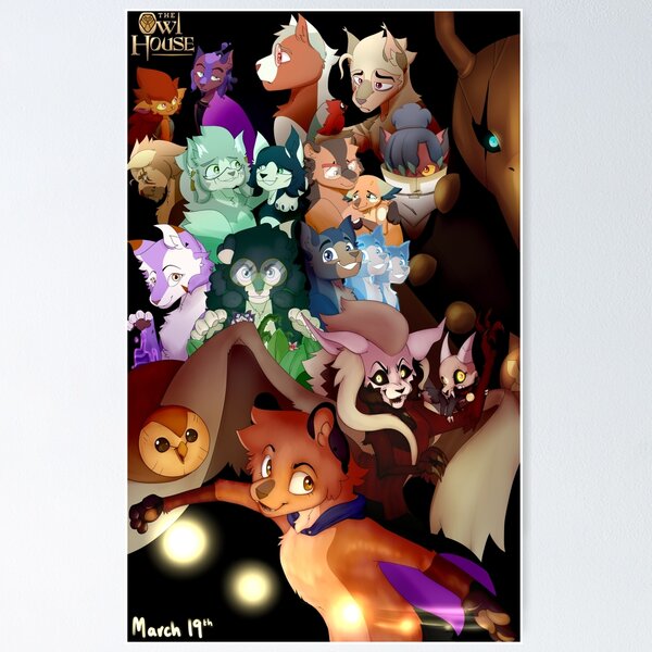 Item preview, The Owl House | Season 2B Poster designed and sold by FallowHollow.