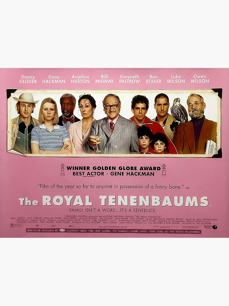 Discover the royal tenenbaums Premium Matte Vertical Poster