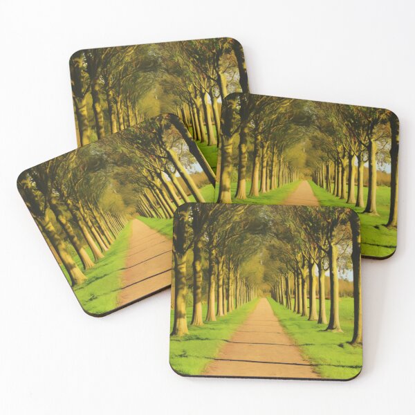 Item preview, Green Pasture Landscape - Lane Lined with Trees designed and sold by Zeph1.