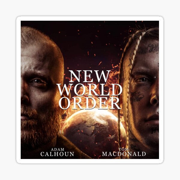 "New World Order Album" Sticker for Sale by Kevinbassun | Redbubble