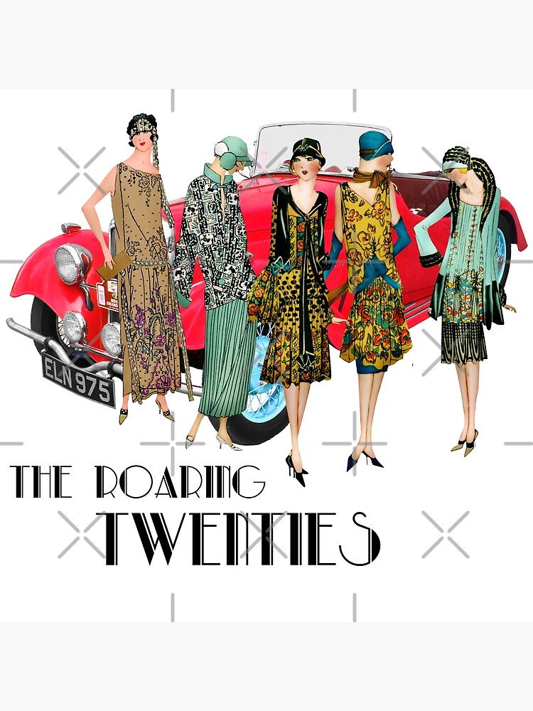 Roaring Twenties Charleston Flappers Poster For Sale By Joseech Redbubble 4333