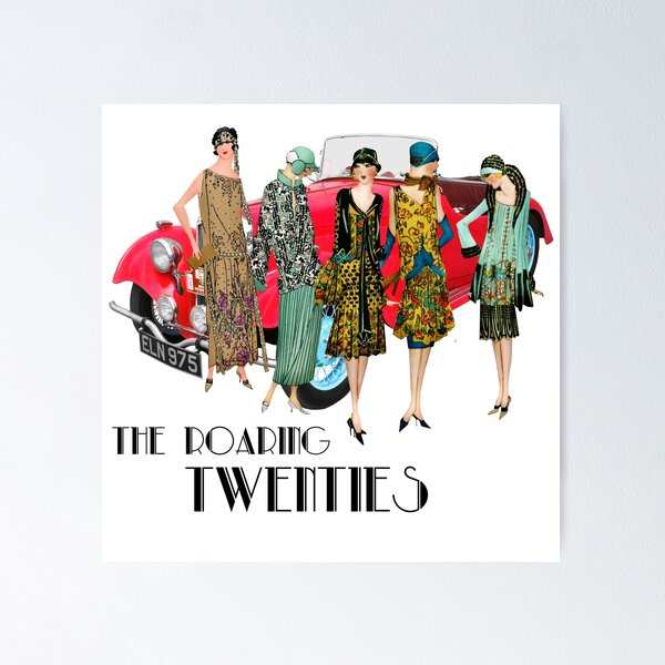 Item preview, Roaring Twenties Charleston Flappers designed and sold by joseech.