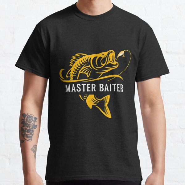 Master Baiter Fishing T-Shirts for Sale
