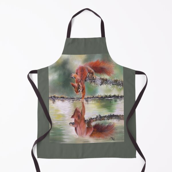 Item preview, "I See You" squirrel reflection in water designed and sold by Marla Kurzec.