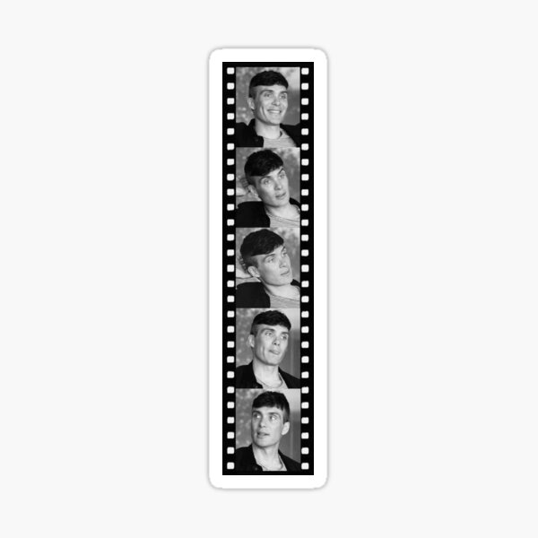 Cillian Murphy Marque-page Autocollant Photobooth Sticker