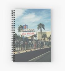 Las Vegas Spiral Notebook